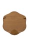 شکلات خوری خاتم کاری / شش گوش / مدل پروانه ای/ لب گرد / دسته برنجی / پایه چوبی / داخل چوب راش / اثر گروه هنری رستا / قطر 18 سانتی متر