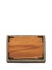 شکلات خوری خاتم کاری چهارگوش / مدل حوضی / سه درب / پایه چوبی / دسته برنجی / داخل چوب راش / پشت چوب راش / اثر گروه هنری رستا