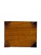 جعبه سکه خاتم کاری / درب لولایی / داخل جیر / کف چوب راش / پایه چوبی / اثر گروه هنری رستا