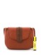 کیف دوشی چرم طبیعی / چرم گاو / دکمه ای کوچک / اثر گروه هنری رستا