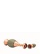 تنگ مس و خاتم / درب دار / بدنه مسی/ مدل صراحی / اثر گروه هنری رستا / ارتفاع 32 سانتی متر