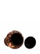 شکلات خوری الماس تراش / اثر گروه هنری رستا / طرح گل و مرغ / ارتفاع 38 سانتی متر